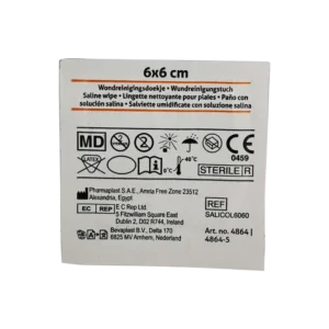Saline Wipes – Steriele Wondreinigingsdoekjes