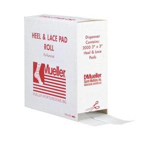 Mueller Heel & Lace Pads 1 mm x 7,6 cm x 7,6 cm (per 2000 stuks)