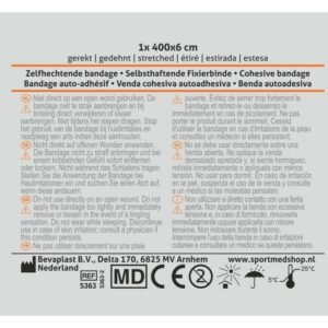 Zelfhechtend Fixatiewindsel – 400 x 6 cm